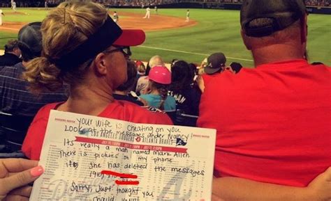 Awesome Girls Expose Cheating Wife At Baseball Game