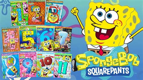 Spongebob Squarepants Season 1 2 3 4 5 Complete Dvd Boxsets Euc 17