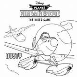 Planes Disney Coloring Pages Rescue Fire Getcolorings Book Getdrawings sketch template
