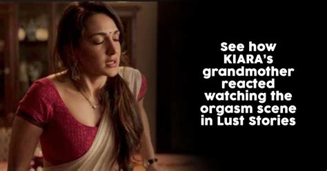 Kiara Advani Reveals How Her Grandma Reacted To The Masturbation Scene