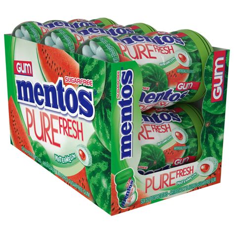 mentos gum curvy btl pf watermelon  ounce   pack walmartcom