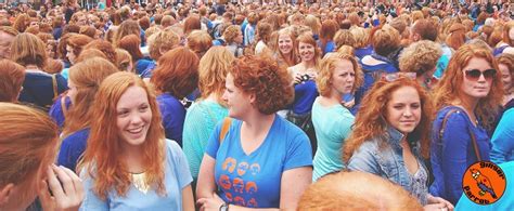 redheads need you support the world s largest ginger gathering and festival redhead days