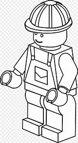 Lego Coloring Minifigure Pages Colouring Firefighter Book Drawing sketch template