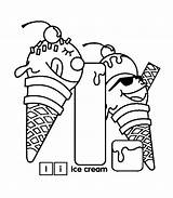 Ice Cream Coloring Pages Kids Drawing Cone Print Getdrawings Mane Gucci Getcolorings sketch template