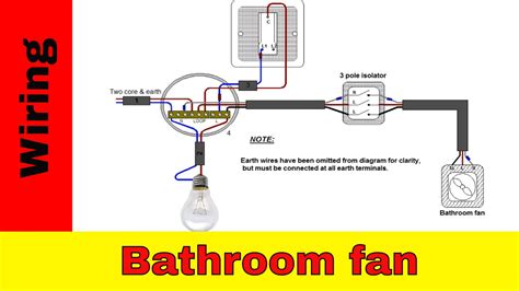 wiring diagram  bathroom fan isolator switch wiring diagram pictures
