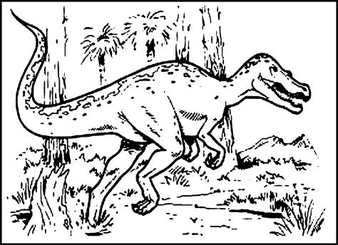 dinosaur coloring pages  physical fitness