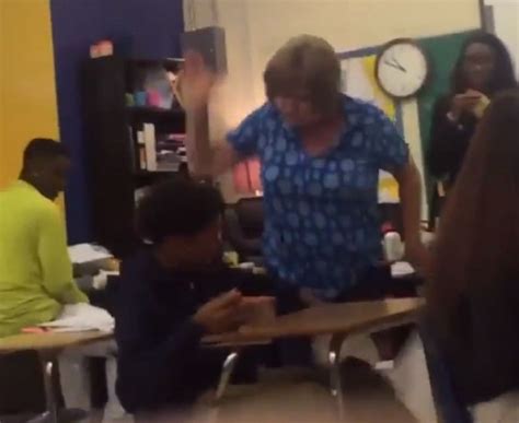 Ozen High School Teacher Mary Hastings Filmed Beating And Calling Pupil