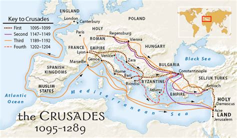 enrichment interactive crusades map heathenhistorycouk