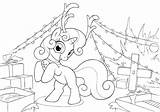 Belle Coloring Sweetie Hw Pages Pony Little Getcolorings Getdrawings Choose Board sketch template