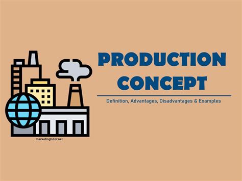 production concept definition pros cons examples marketing tutor