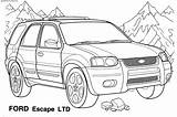 Road Off Coloring Transport Pages Qx4 Infiniti Rover Britain Land Great sketch template