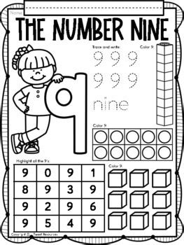 number   prep number sense kindergarten math