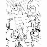 Aliens Vs Monsters Coloring Pages Books sketch template