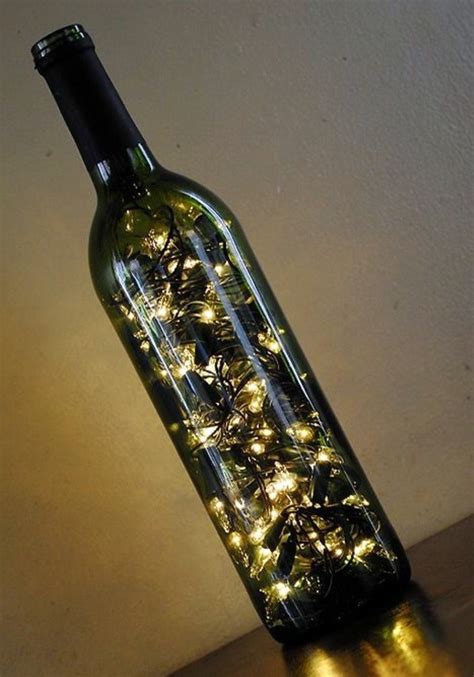 Diy Lamp From Wine Bottles Creative Decorating Ideas