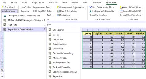 multiple regression analysis  excel
