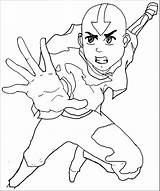 Aang Avatar Wecoloringpage sketch template