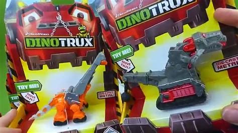 lots  dinotrux diecast toys pounder splitter skrap   strux lair ty