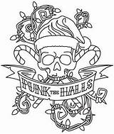 Tattoo Halls Unicorn sketch template