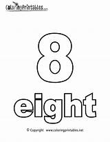 Number Eight Coloring Pages Printable Math Numbers Coloringprintables Quotes Words Kids Colouring Preschool Kindergarten Sheets Quotesgram Sheet Worksheets Printables Abc sketch template