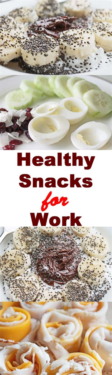 Healthy Snacks For Work Daily Recommendations 13