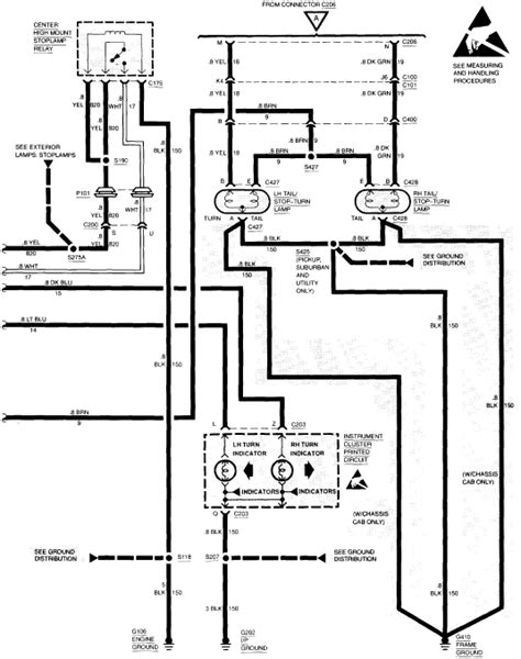 gmc tail lights wiring diagram