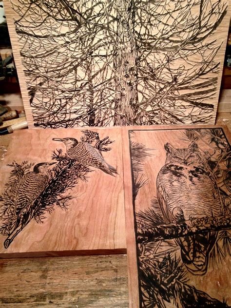 woodblock print artist featured   ridges door county pulse