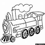 Locomotive Steam sketch template