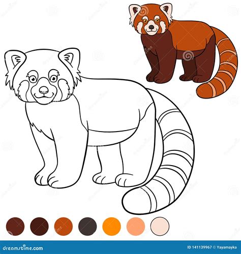 printable red panda coloring pages lalocositas