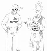 Undertale Coloring Pages Papyrus Sans Go Grillby Lost Funny Fanart Found Frisk Printable Memes Au Ifunny Gaster Deviantart Comic Template sketch template