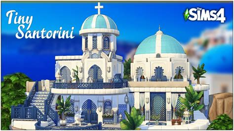 Greek Mansion Courtyard Oasis Kit [no Cc] Sims 4 Speed Build Kate