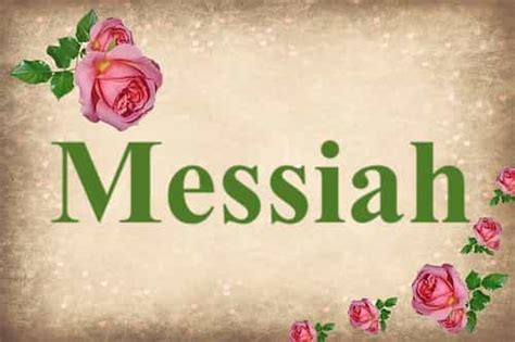 messiah mentioned  bible   dialogue