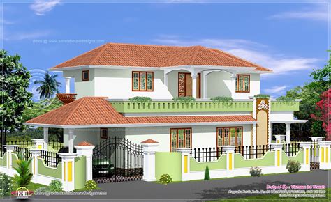 simple  bed room kerala style house home kerala plans