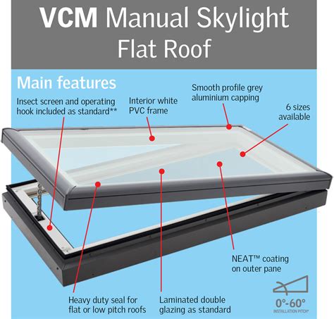 velux vcm manual skylight belle skylights