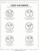 Emotions Worksheet Feelings Prek Identifying Emotion Feeling Matching Six Emotional Matchi Preschooler sketch template