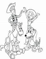 Coloring Pages Woody Toy Story Jessie Kids Printable Clipart Toys Hug Print Getcolorings Getdrawings Buzz Popular Library Friends Colorings Coloringhome sketch template