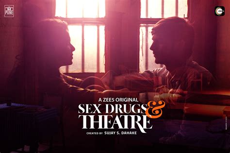 sex drugs and theatre poster design on behance