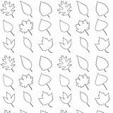 Leaves Printable Pattern Coloring Leaf Patterns Paper Geschenkpapier Traceable Fall Cut Tree Freebie Ausdruckbares Line Leave Scrapbooking Digital Library Clipart sketch template