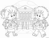 Coloring School Pages Back Kids Printable Colouring Sheets Toddlers Print Book Clip Sarahtitus Going Preschool Choose Board sketch template