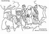 Jesus Coloring Judas Betrays Gethsemane Garden Pages Children Sunday School Arrest Bible Arrested Being Soldiers Printable Ministry Away Kids Craft sketch template