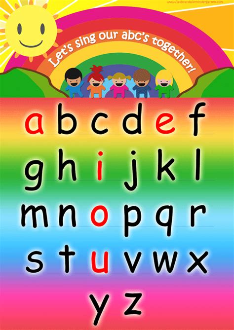 flashcards teach phonics abcs  alphabet  printables