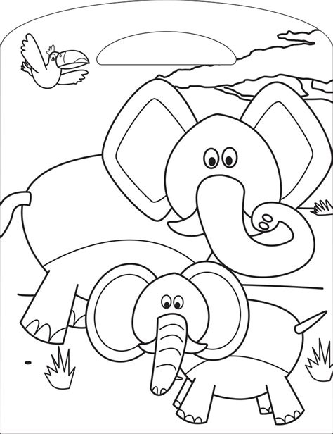 wild animals colouring book colouring colour activity children