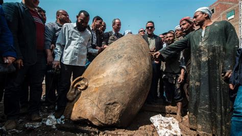 Check Out This 3 000 Year Old Statue Discovered In Egypt Heads Up By