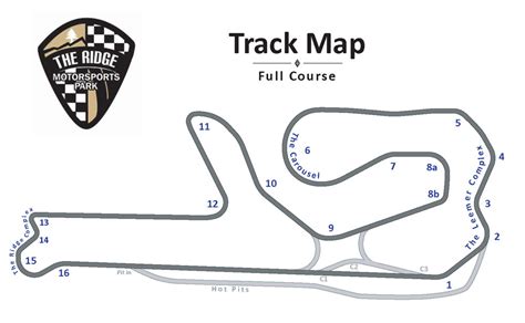 scharch motorsports    race track  ridge motorsports park