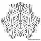 Coloring Pages Geometric Mandala Geometry Axis Choose Board Squarespace Patterns Static sketch template