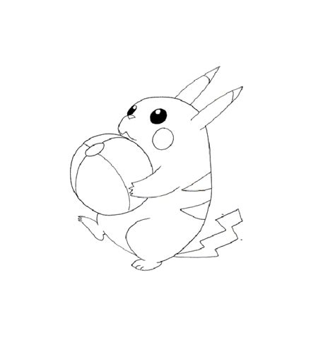 coloring page pikachu  coloring books pages