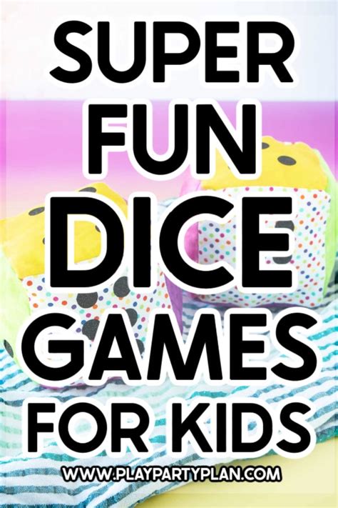 diy dice design  group dice games play party plan