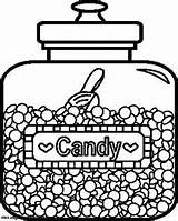 Coloring Pages Jar Candy Jars Colouring Printable Kids Jelly Canopic Food Color Delicious Bean Decorating Printables Sheets Books Bulkcolor Choose sketch template