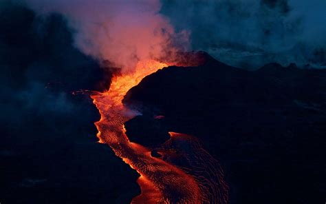 quels sont les differents types de volcan