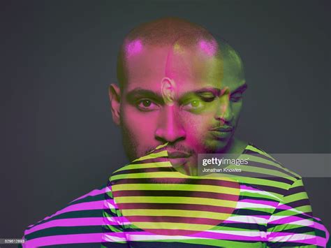 Multiple Exposure Of A Dark Skinned Male Photo Getty Images