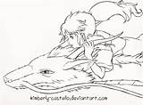 Coloring Spirited Away Pages Ghibli Studio Haku Miyazaki Castello Kimberly Deviantart Chihiro Sheets Face Colouring Hayao Getcolorings Getdrawings Comely Books sketch template